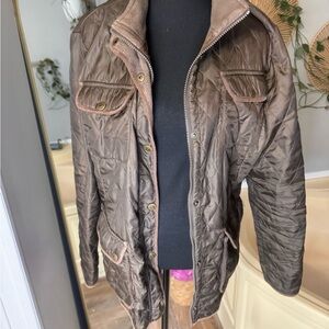 Quilted Brown Jacket